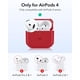 thumbnail image 2 of Funda ESR para AirPods 4 compatible con AirPods 4.ª generación, color rojo, 2 of 9
