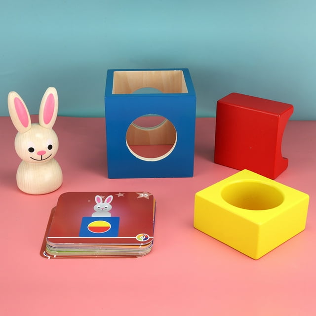 Puzzle Toy Puzzle Block Toy Puzzle Game Toy Interactive Toy Kid Toy Baby Wooden Puzzle Block Box Toys Educational Interactive Toy For Children Kid