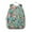German Shepherd Dog, variant on French Bulldog Cute Bone Paw Print Backpack for School,Cute School Bag,Schoolbag with Adjustable Shoulder Straps & Padded Back,15"x11.42"x5.5"