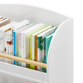 thumbnail image 3 of SESSLIFE 3-Tier Kids Bookshelf, Wood Kids Bookcase for Boys Girls, Modern Toy Storage Organizer for Bedroom, Playroom, Nursery, White, 3 of 12