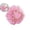 Pink, variant on 2 Pcs Double-layer Waterproof Shower Caps Bath Hats for Women Solid Color Reusable Easy-To-Clean Shower Caps