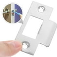 4 Pcs Cam Block Stainless Steel Plate Front Door Reinforcement Kit