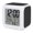 Charcoal Black, variant on Navy Blue Stripe Digital Alarm Clock for Bedrooms, Smart LED Alarm Clock with 7 Color Changing Night Light, Modern Minimalist Geometric Striped Silent Wake Up Clocks for Sleep Study Cooking 3.2"x3.2"