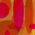 thumbnail image 3 of Mountain, Ricki 20x20 Black Modern Framed Museum Art Print Titled - Warm Ellipses II, 3 of 5