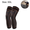 thumbnail image 2 of Extra Long Leg Support Knee Sleeves for Basketball, Football, Knee Pain, Exercise, 2 of 5
