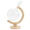 thumbnail image 3 of Glass, 8.5in   Glass Creative Globe-Shaped   Glass Bottle Desktop Weather Station Weather Predictor Home Decor, 3 of 8