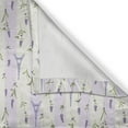 thumbnail image 5 of Ambesonne Paris Grommet Curtain, Lavender Eiffel Pastel, 50" x 108", Pale Green Lavender, 5 of 6
