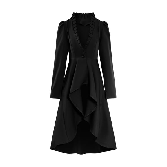 Ankola Steampunk jackets for women victorian tailcoat Pirate coat Halloween Victorian tops