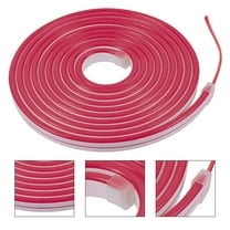 GOOHOCHY Led Neon Rope Lights Led Light Strips Pink Copper 1 Set 6X0.47In