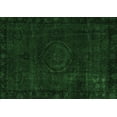 thumbnail image 1 of Ahgly Company Indoor Rectangle Persian Emerald Green Bohemian Area Rugs, 2' x 4', 1 of 4