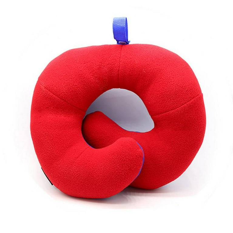Adjustable Travel Pillow for Neck Chin Lumbar and Leg Support Comfortable  Bendable Roll Pillow Machine Washable 