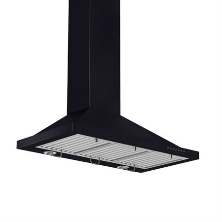 ZLINE - Designer Copper 36" Externally Vented Range Hood - Oil-Rubbed Bronze With Copper Accents