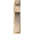 thumbnail image 2 of Ekena Millwork 6"W x 20"D x 28"H Westlake Rough Sawn Craftsman Outlooker, Douglas Fir, 2 of 4