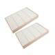 thumbnail image 5 of 2 Piezas Caja Organizadora Brazaletes Estuche Pulsera Mostrador Organizador Relojes Joyas Material Duradero Superficie Protectora Suave Adecuado para, 5 of 9