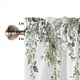 thumbnail image 5 of 4X Cenefa de Cortina Verde para Ventanas, Cenefa con Bolsillo para Varilla de Hoja de Eucalipto de Acuarela, Tratamientos de Ventana, Hojas de Plantas, 5 of 8