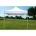 thumbnail image 2 of 10'x10' Pop Up 4 Wall Party Tent Canopy Gazebo Ez White - F Model Upgraded Frame By DELTA Canopies, 2 of 4