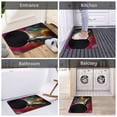 thumbnail image 6 of DouZhe Doormat Non-Slip Washable Floor Mat, Indoor Area Rug Universe Spaceship Space Travel Pattern Carpet, 24x16 inches, 6 of 7