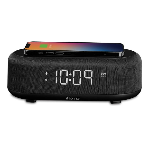 Despertador Bluetooth iHome iBTW112 con cargador inalámbrico