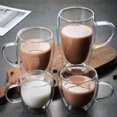 thumbnail image 5 of Verres à Boire Isolés avec Poignée, Ensemble de 5 Tasses (350ml), 5 of 5