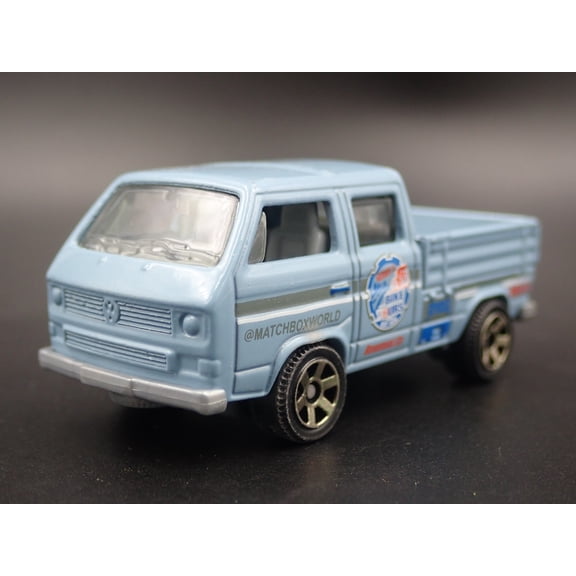 Open Box 1979-1992 VW VOLKSWAGEN TYPE 2 T3 DOUBLE CAB PICKUP 1:64 SCALE DIECAST MODEL CAR