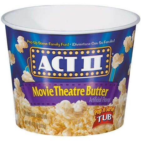 Golden Valley M/W Foods Act II Microwave Popcorn, 4.2 oz