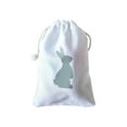 thumbnail image 2 of PONPRNGY 1Pc Easter Burlap Bags, Bunny Jute Gift Bags with Drawstring for Candy, Birthday, Wedding Party Favors, Decoration Supplies, 2 of 6