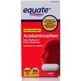 Equate Extra Strength Acetaminophen Caplets, 500 mg, 50 Count