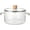 1.8L, variant on XUET Simmer Pot with Lid, 2.3L Heat Resistant Borosilicate Glass Saucepan for Low Heat Cooking, Perfect Ribbed Pot for Making Pasta Sauce, Soup, Milk, Melting Chocolate & Preparing Baby Food