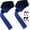 Dark Blue, variant on Weight Lifting Straps | Wrist Lifting Strap
