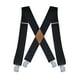 thumbnail image 1 of Tirantes para hombre Salvador en Forma de X 5 cm de Ancho negro, 1 of 7