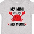 thumbnail image 4 of Inktastic Mimi Loves Me Grandson Boys or Girls Toddler T-Shirt, 4 of 5