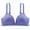 Blue, variant on Qiaocaity Women Bras High Support Underwear Ladies Traceless Comfortable No Steel Ring Thin Style Breathable Gathering Bra Woman Underwear Green 5XL