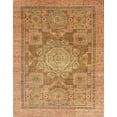 thumbnail image 1 of Ahgly Company Indoor Rectangle Abstract Orange Abstract Area Rugs, 8' x 12', 1 of 6