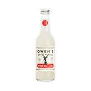 Owen's Craft Mixers Ginger Beer + Lime, 8.5 fl oz (12 Bottles)
