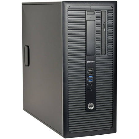 Refurbished HP EliteDesk 800 G1-T Desktop PC with Intel Core i7-4770 Processor, 16GB Memory, 500GB Hard Drive and Windows 10 Pro (Monitor Not (Best Pc For 800)