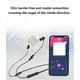 thumbnail image 5 of Auriculares inalámbricos Maetic Desi para correr en el gimnasio, resistentes al sudor negro, 5 of 8