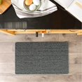 thumbnail image 2 of Design Imports DII Tapis Textile en Boucle Touffetée Noire 17,75x29.5 Pouces, 2 of 4