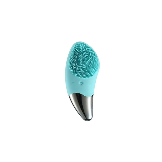 Green, 1-pack facial cleanser, temperature-sensitive electric facial cleanser, ultrasonic facial brush, pore cleaner
