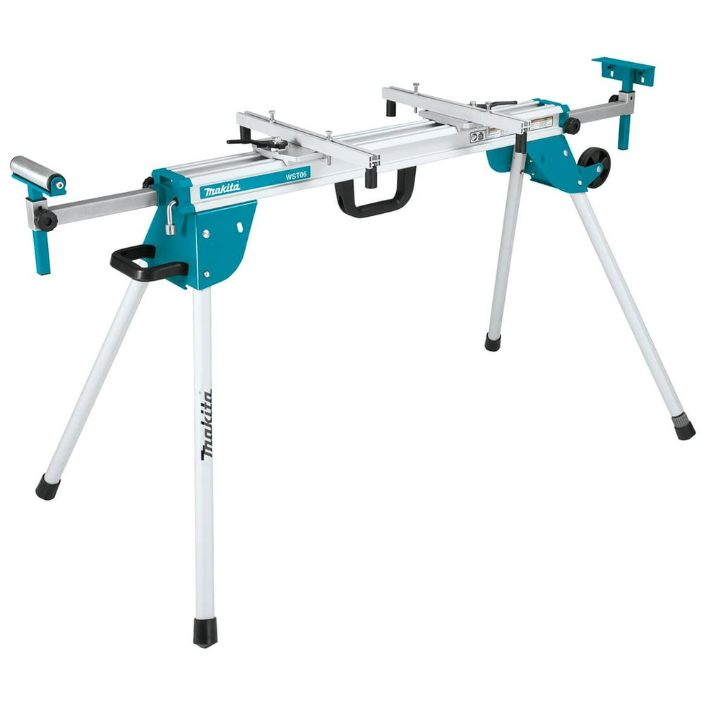 Makita WST06 1001/2Inch Adjustable Feed Roller Compact Folding Miter