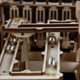 thumbnail image 3 of Marble Run 3D Wooden Puzzle Roller Coaster Mechanical Model Self Craft Deco Education Gift, 3 of 4