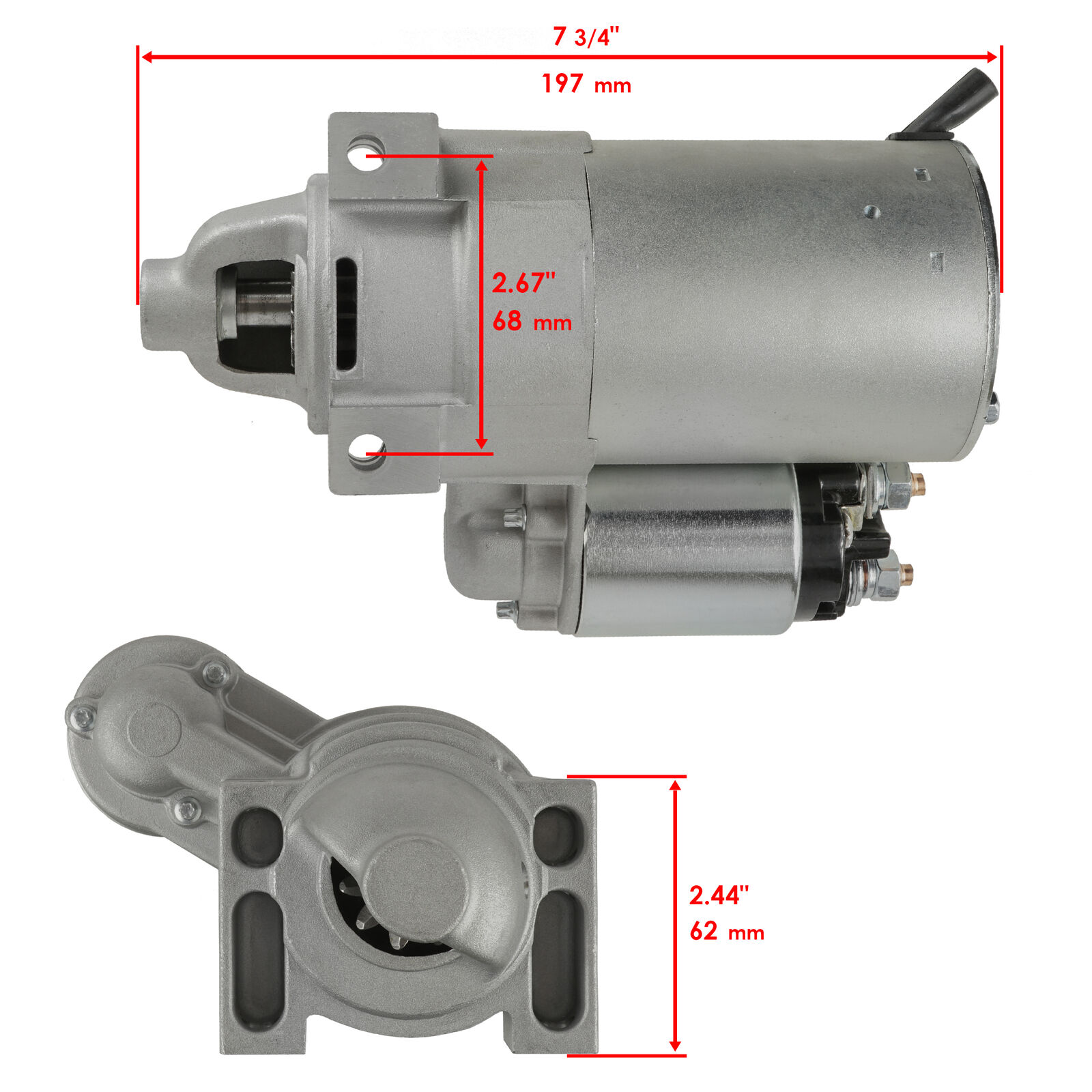 Celox Starter For John Deere Kohler Engines – Replaces 228000-2640, 2509808, 2509809 – AB1298SM6744SM