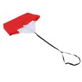 thumbnail image 1 of Paracaídas de entrenamiento de velocidad rojo con resistencia ajustable y bolsa de transporte para mejorar el rendimiento atlético, 1 of 3