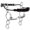thumbnail image 2 of Myler MB 04 3-Ring Combination Bit - Sweet Iron Low Port Comfort Snaffle & Copper Inlay, 2 of 2