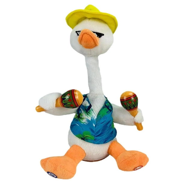 Linda Repetida Felpa Y con 120 Canciones en Inglés Columpio Cuello