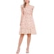 thumbnail image 1 of INSPIRE CHIC Vestido de Mujer Floral con Mangas de Volante en V, Ropa Casual con Volantes, Rosa Amarillo XL, 1 of 6