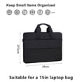 thumbnail image 2 of Laptop Bag Briefcase, Spill-Resistant Handbag with Shoulder Strap for Most Notebooks, 2 of 6