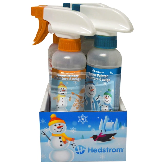 Hedstrom Snow Painter, 2 pack, Orange and Blue