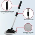 thumbnail image 3 of UHIAGREE Windshield Cleaner Tool,Car Window Cleaning Kit with Extendable Handle & 3 Microfiber Pads, 3 of 7