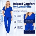 thumbnail image 6 of M&M Scrubs Solid Scrub Set - FREE SHIPPING XXS TO 5XL, 6 of 8