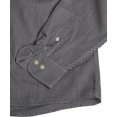 thumbnail image 4 of Van Heusen Mens Gingham Check Shirt, M, Black, 4 of 6